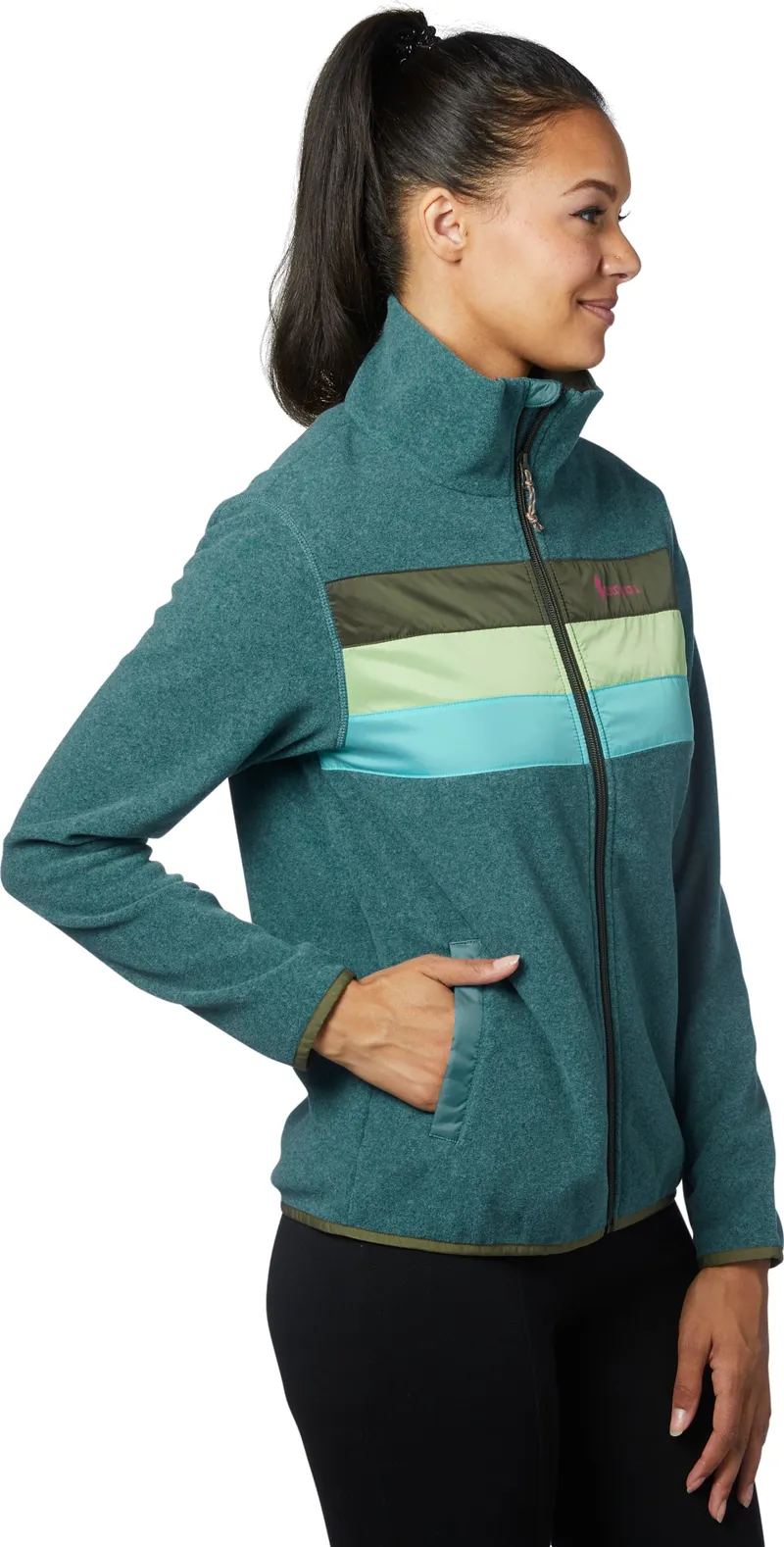 Cotopaxi Womens Teca Fleece Jacket Everglades
